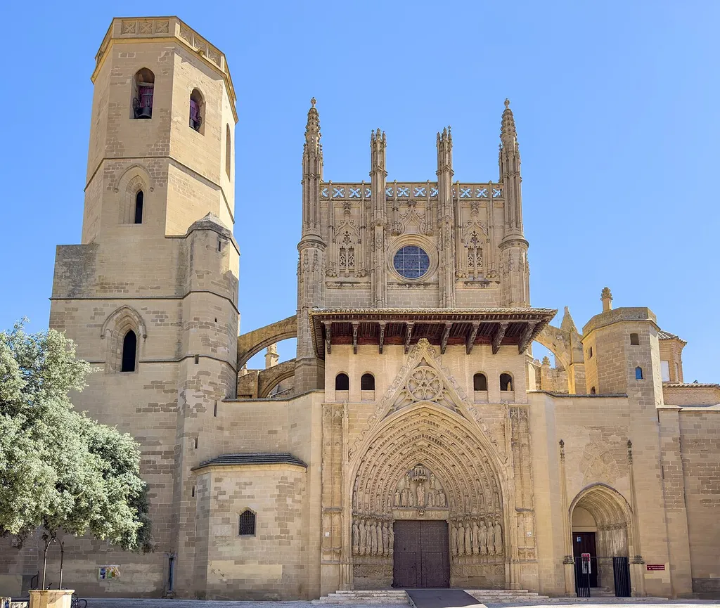 Exterior of cathedral of Huesca