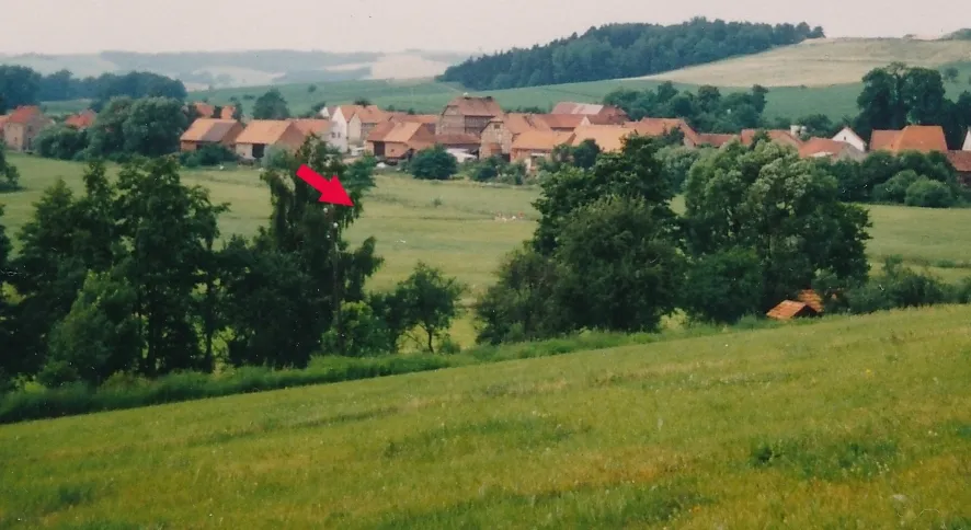 Lage der Wasserburg Hausbreitenbach