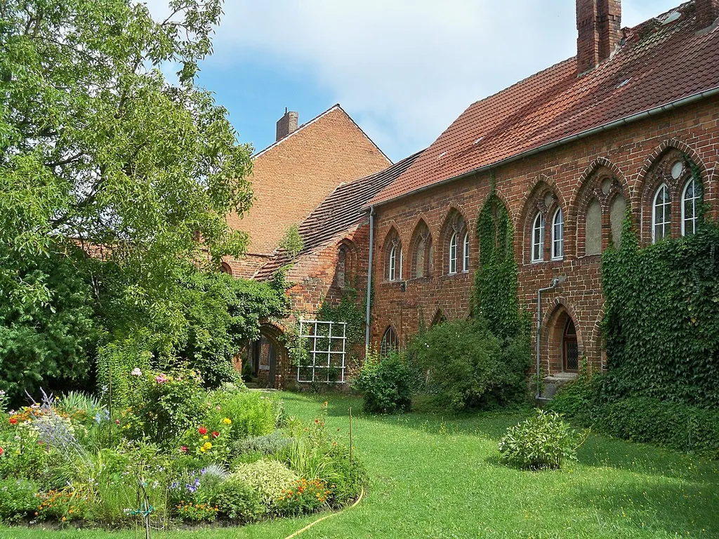 Kloster Neuendorf, Gardelegen, Saxony-Anhalt, former monastery, garden