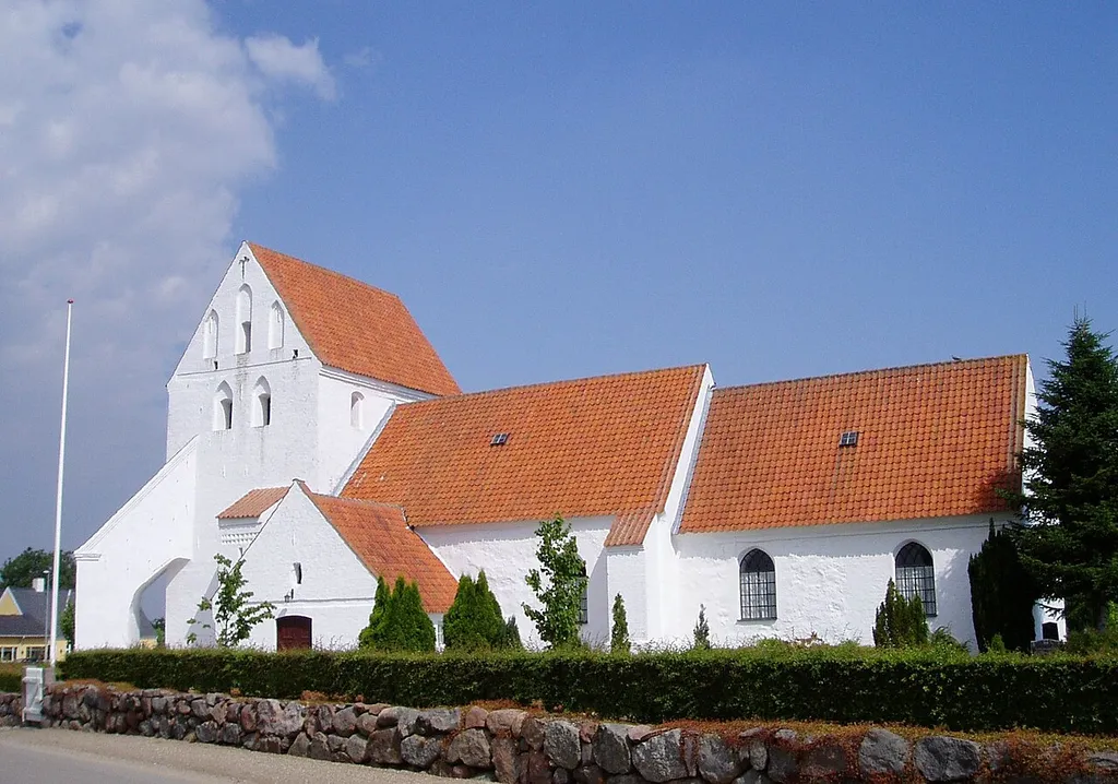 Øksendrup Church, Denmark.
