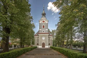Saint Hedwig church in Kamienna