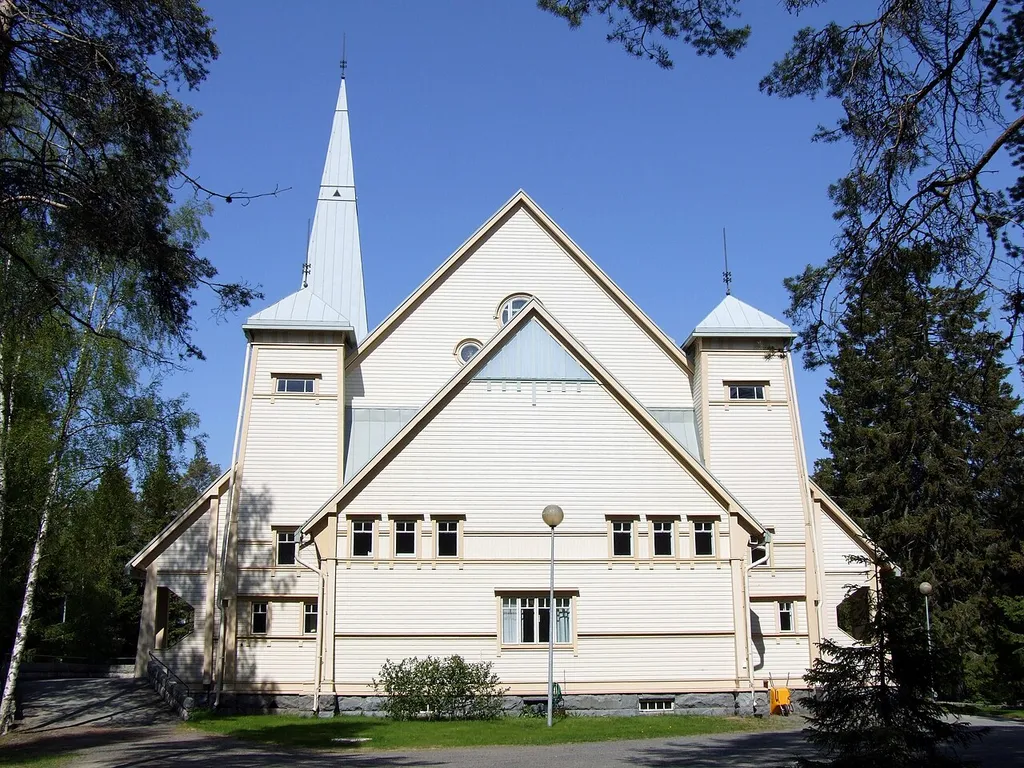 Oulujoki Church in Oulu.