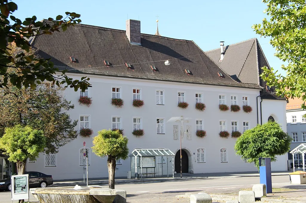 Ingolstadt, monastery Gnadenthal with church, Harderstraße
