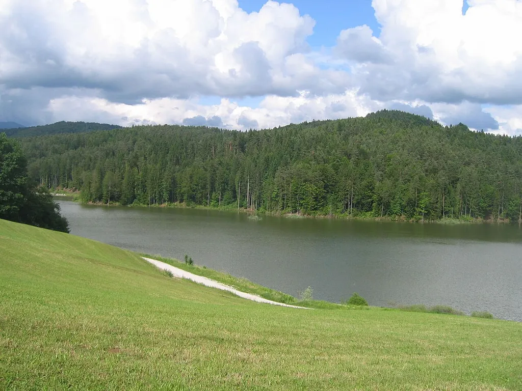 Gradišče lake, Slovenia (near Lukovica)