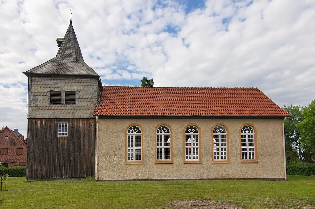 St. Nicolai-Kirche in Obershagen (Uetze), Niedersachsen, Deutschland.