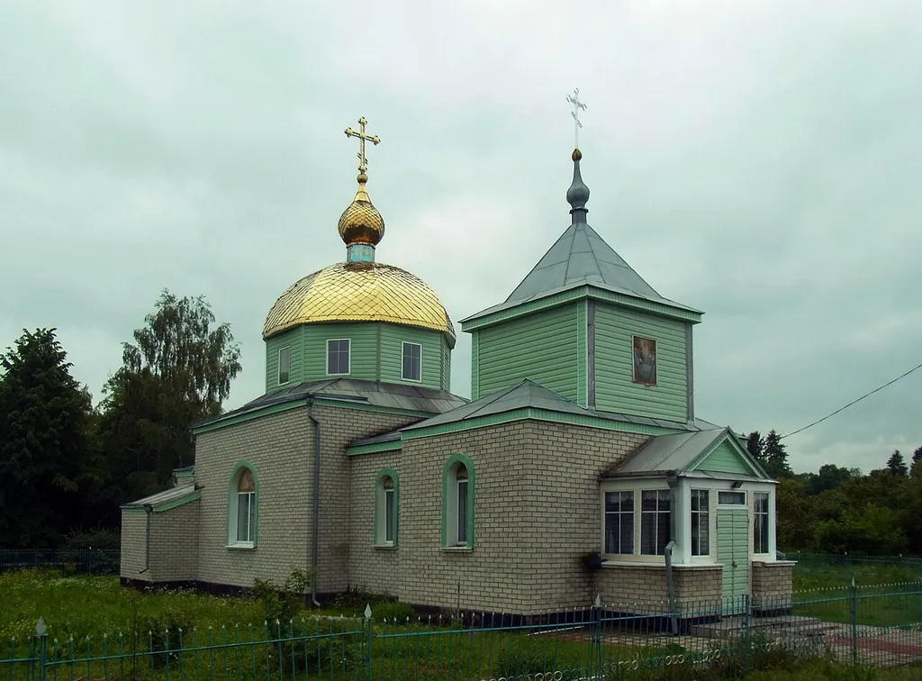Успенська церква (дер.) (1767-1881 роки) - вигляд з північного сходу - с.Перевали Турійський район Волинська область Україна