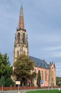 Immaculate Conception church in Bogatynia