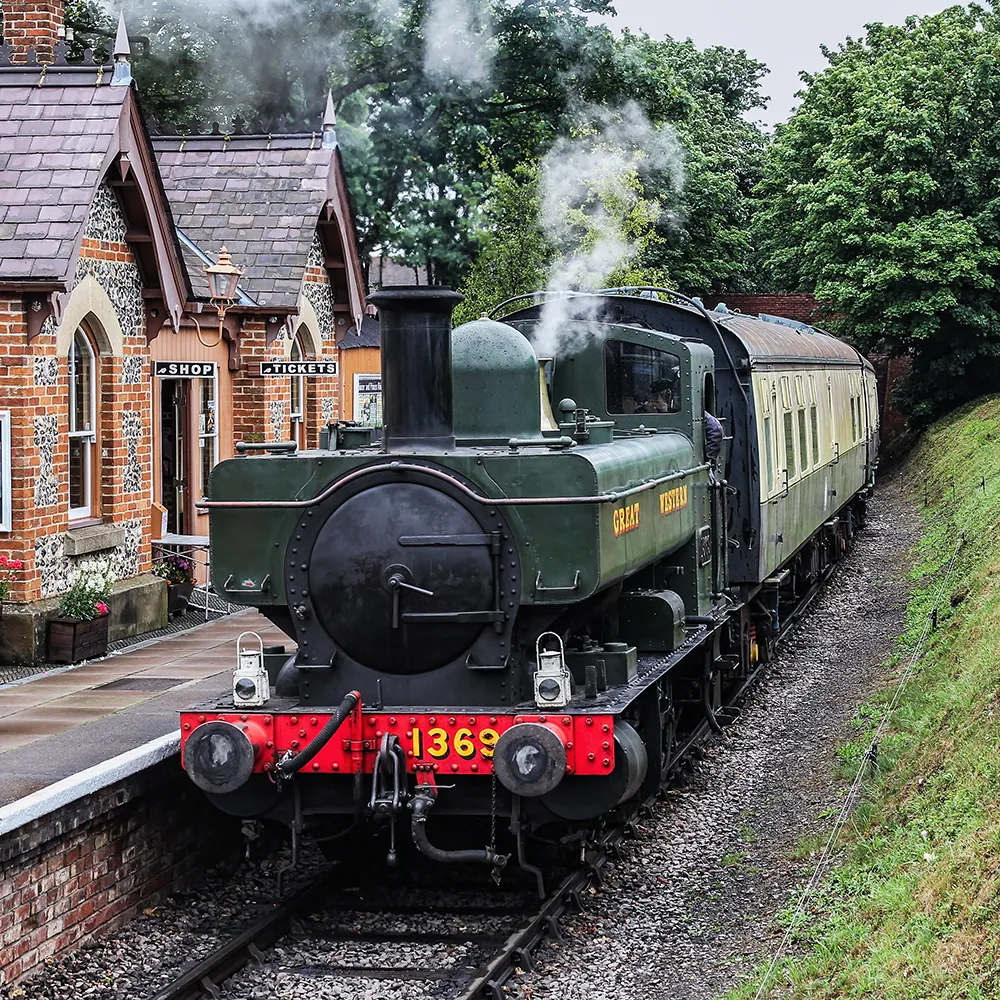 1369, Built 1934 - Chinnor &amp; Princes Risborough Line, 26/07/2015