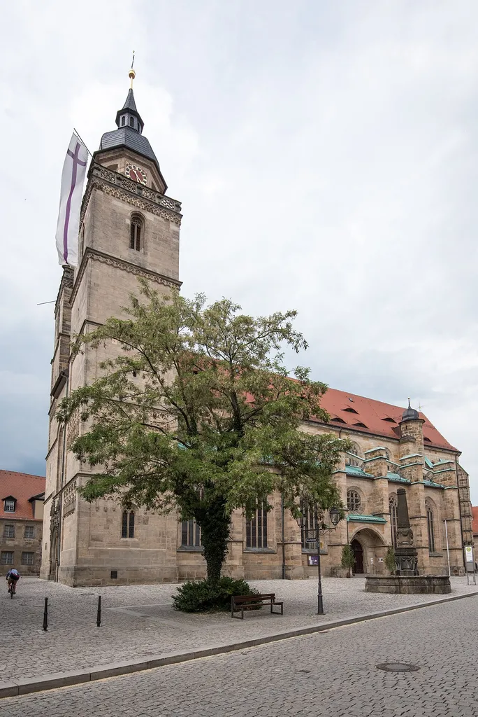 Bayreuth, Kirchplatz 1, Evang.-Luth. Stadtpfarrkirche