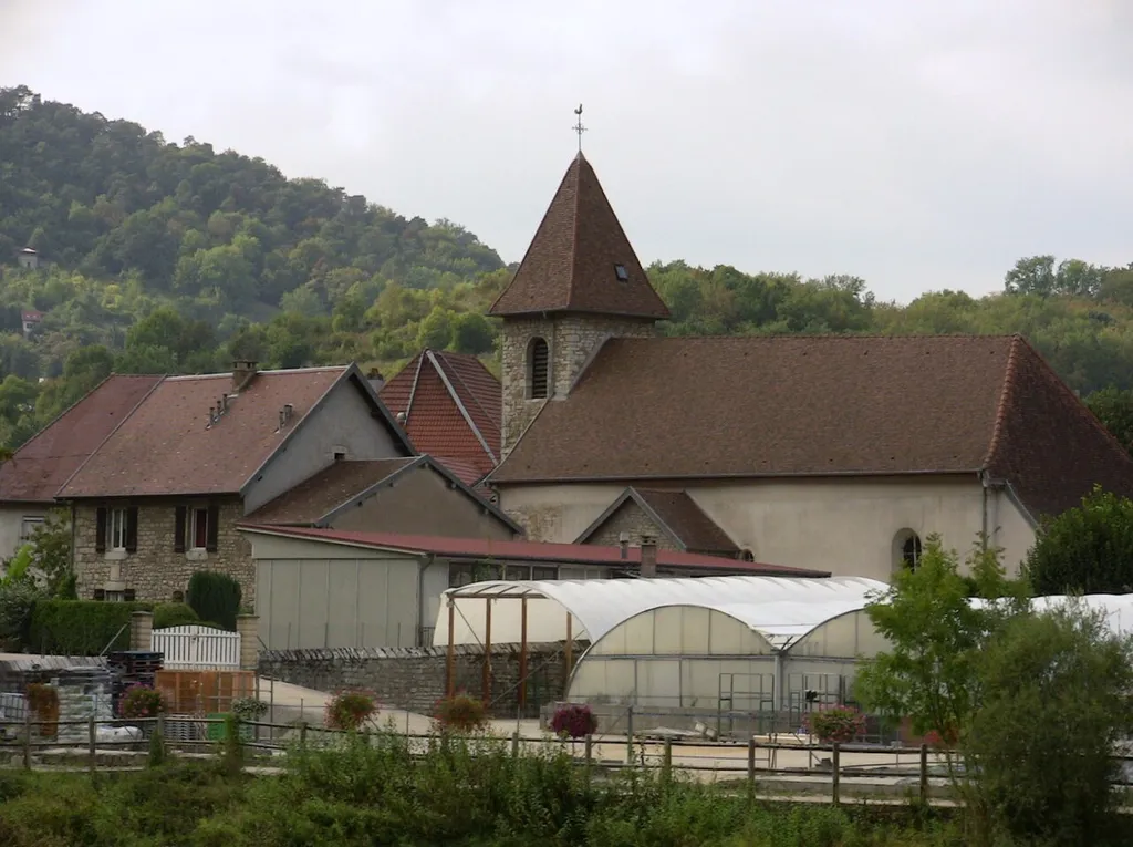 The church of Velotte, located in Besançon (Doubs, France)