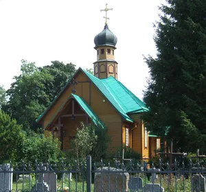 Saint Nicholas Orthodox church in Rudamina