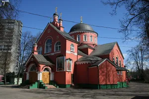 Church of Saints Hadrian and Natalie in Babushkin