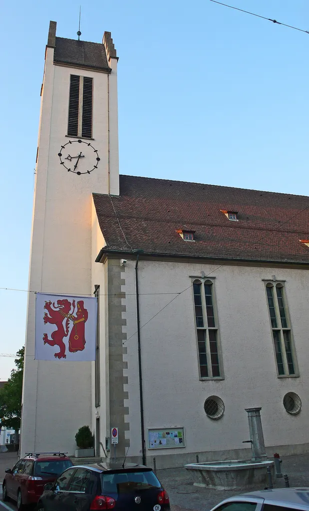 Evangelische Stadtkirche in Frauenfeld, Switzerland