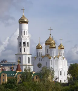 Holy Trinity Orthodox cathedral in Bryansk