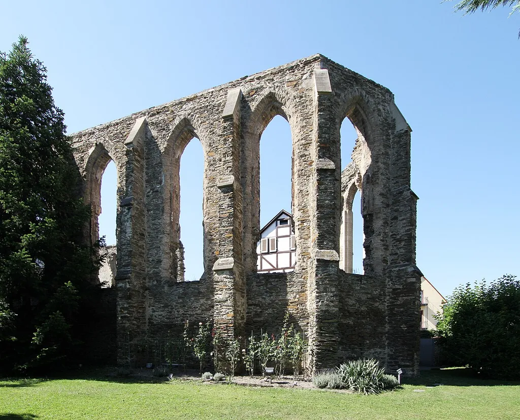 Cultural heritage monuments in Oberwesel, Rhine Valley/Germany.