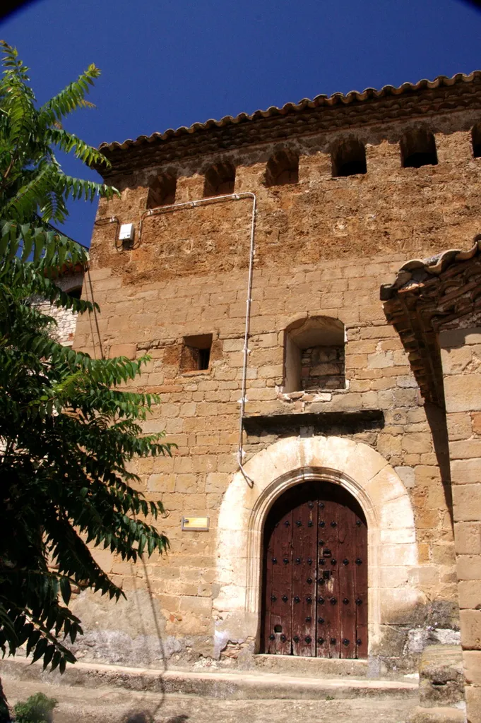 Iglesia de Santa María, en Aler, provincia de Huesca (Aragón).