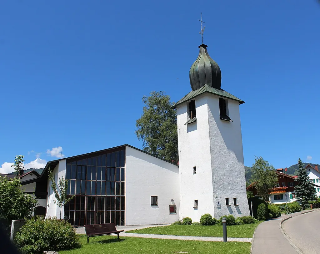Evangelische Kirche, Fischen im Allgäu