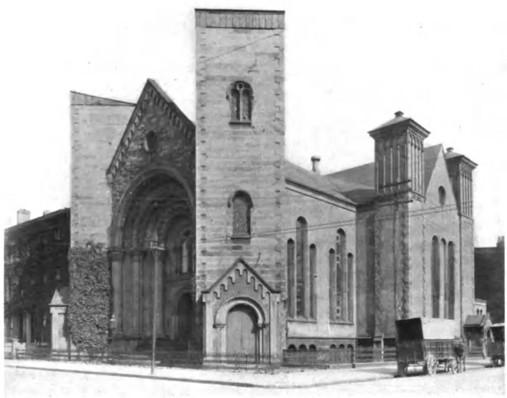 St. Paul Episcopal Cathedral (Cincinnati) seen in a book from 1912.