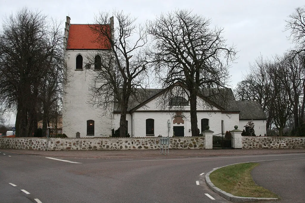 Church of Allerum in Allerum, Skåne, Sweden.