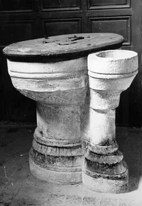 Baptismal font of St-Barthélemy (Saint-Barthélemy)