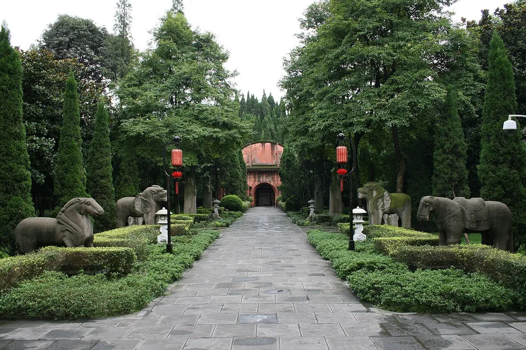 Wang Jian(The first emperor of Former Shu Dynasty)'s Tomb, also known as "Yong Ling" in Chinese