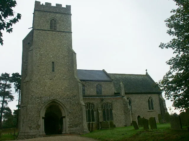 St Andrew's Church, West Bradenham. Many thanks to "Church Crawler" for the corrected information!