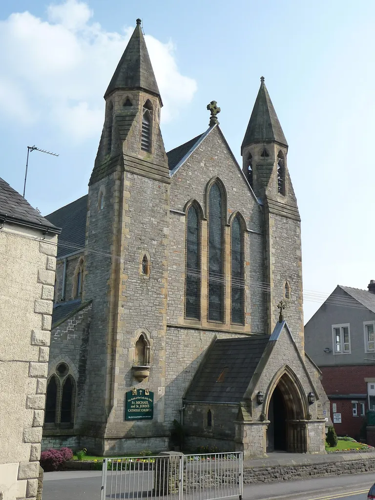 catholic St. Michael and St. John Church in Clitheroe, Lancashire