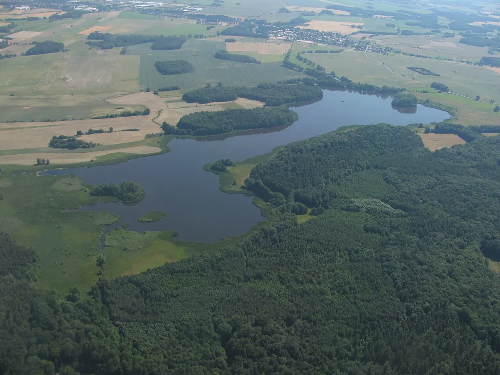 Luftbild Frauenteich, Moritzburg