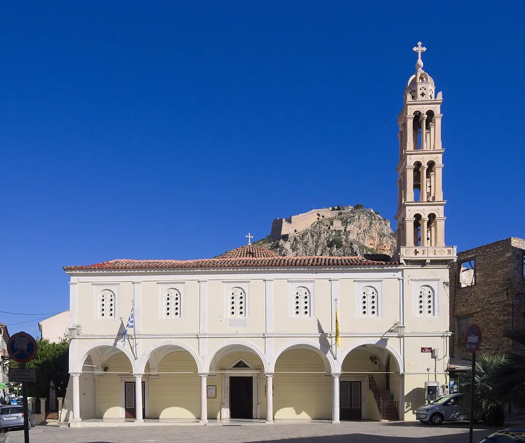 The metropolitan cathedral of Nafplion, Agios Georgios.