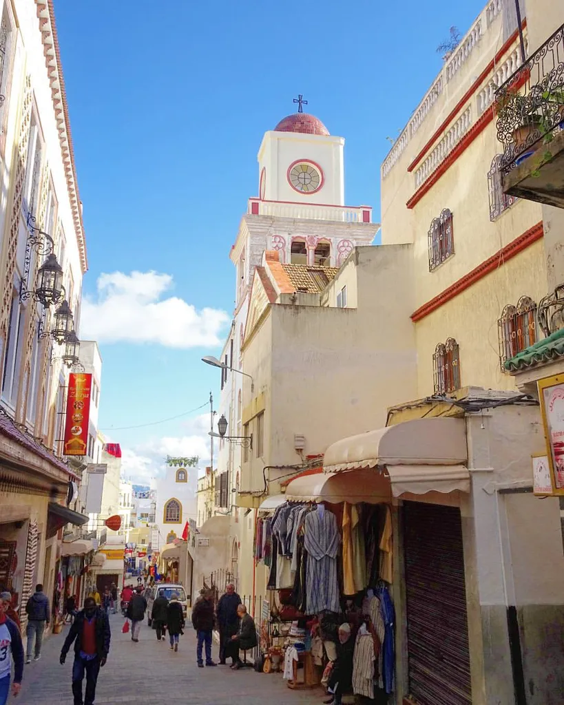 Catholic church in Tangier, Morocco