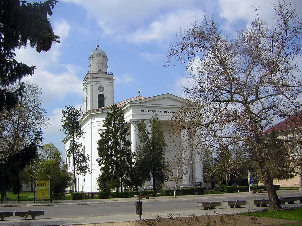 Calvinist church in Mezőtúr, Built 1677 reconstructed -1814-1845 (architect: Homályossy Ferenc).