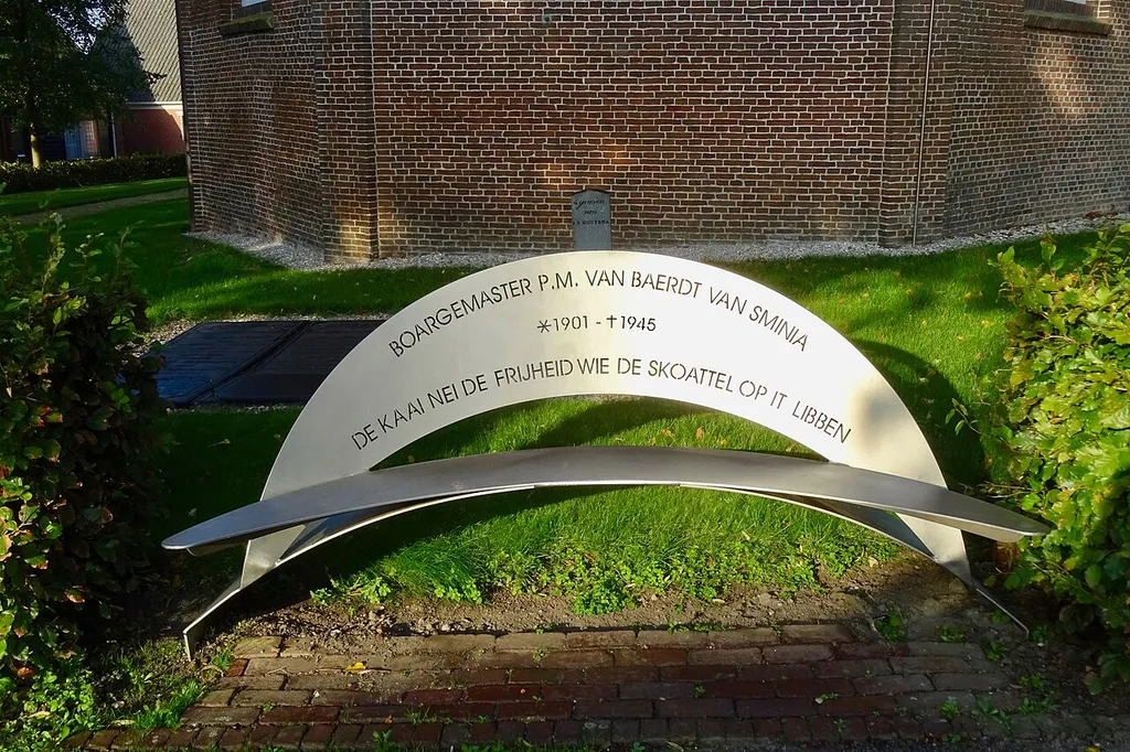 Monument burgemeester Van Baerd van Sminia