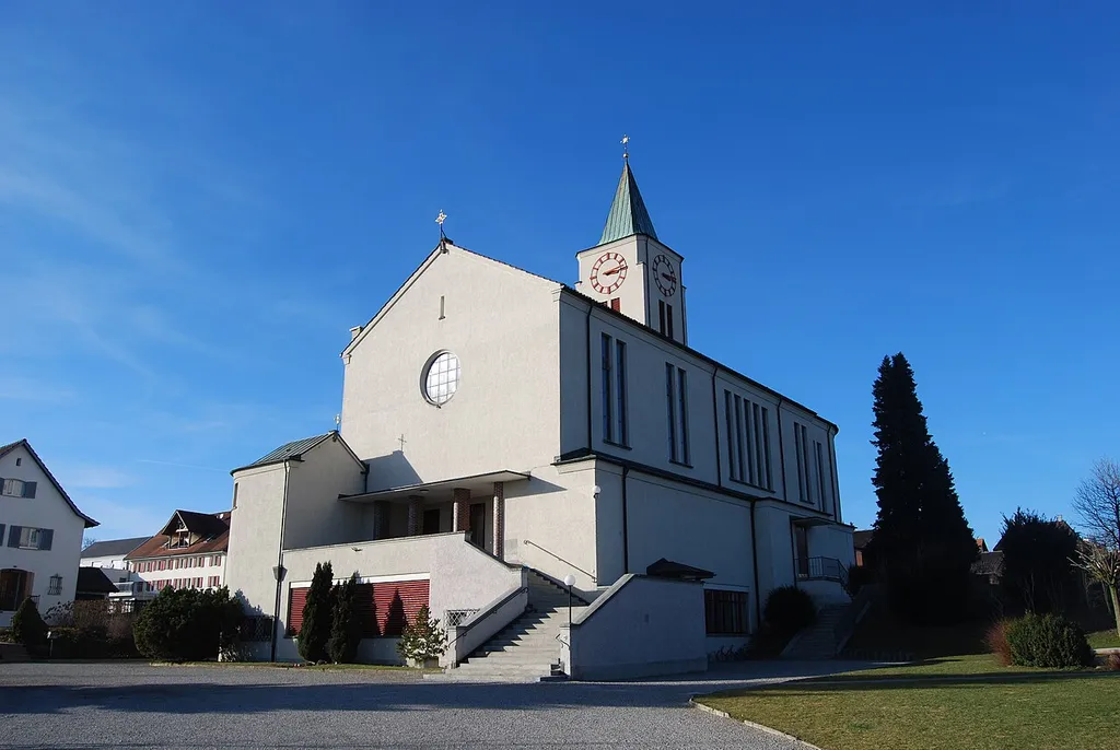 Catholic church of Berg, canton of Thurgovia, Switzerland