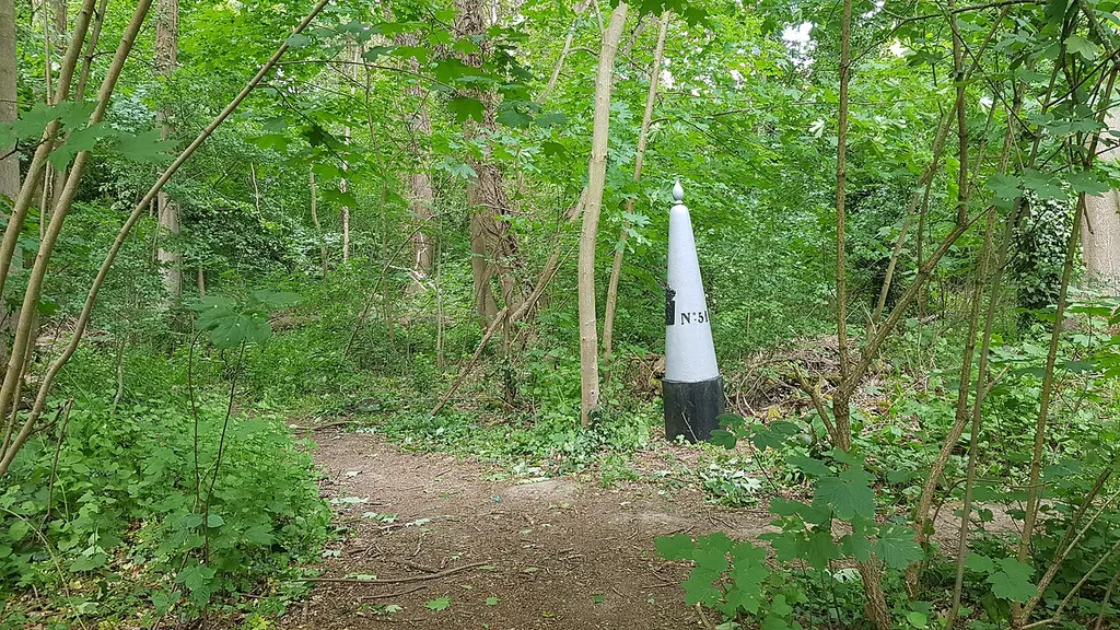 Belgium-Netherlands boundary stone no. 51