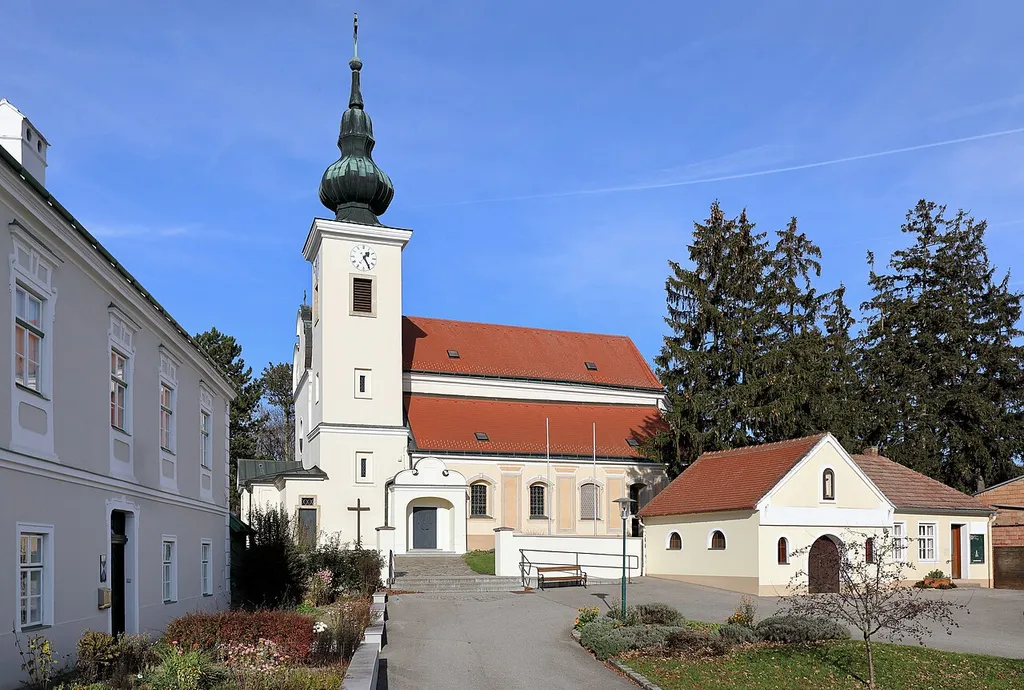 Parish church in Hagenberg, Lower Austria.