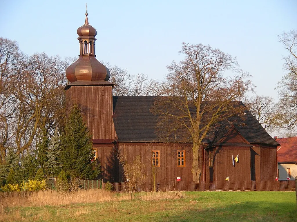 Wooden church in Orchowo