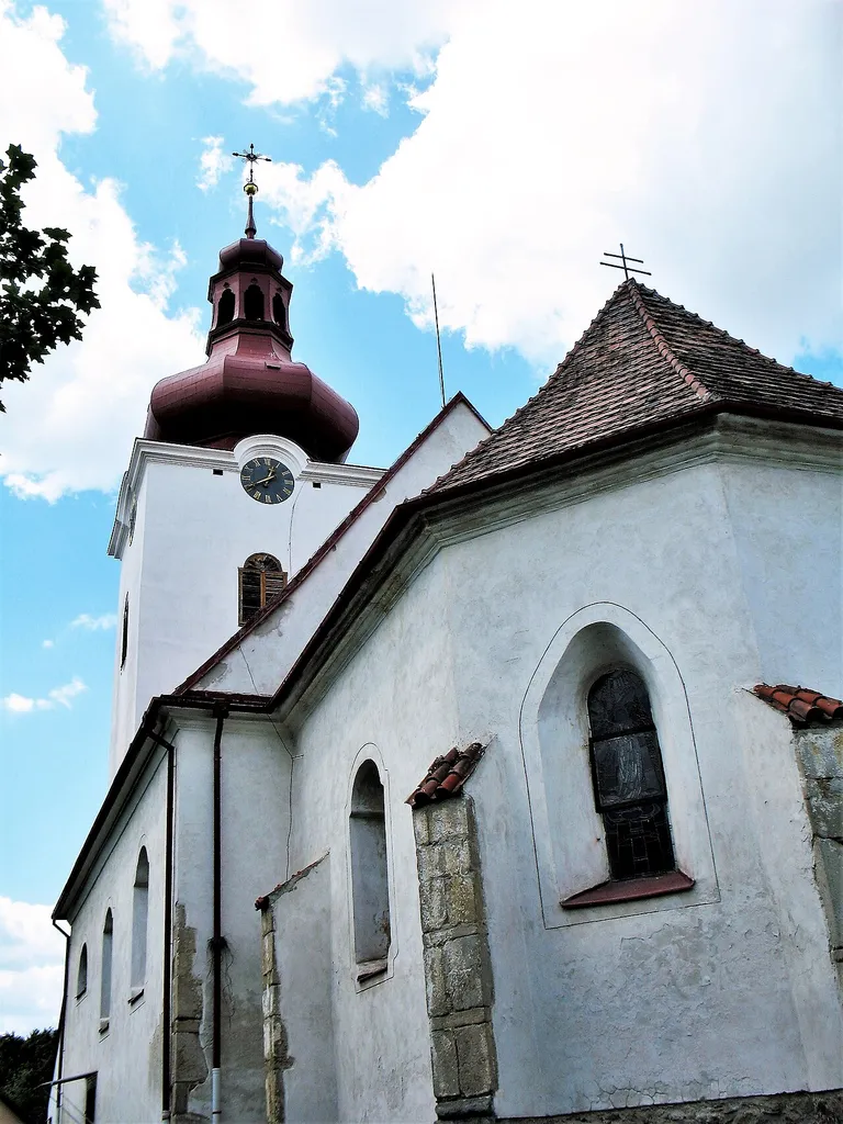 Church of Saint Mary Magdalene in Červená Řečice, Pelhřimov District.