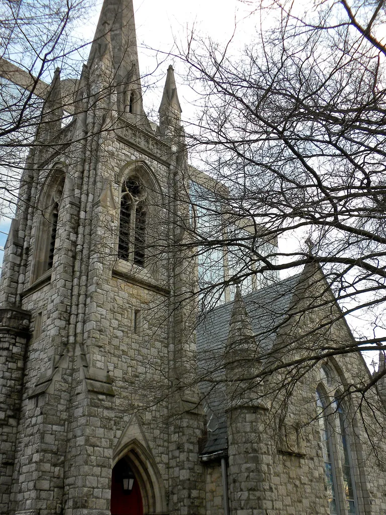 Trinity Episcopal Church in Wilmington, Delaware 1108 N. Adams St. built in 1880's. On NRHP. Note that this is NOT Holy Trinity Church in Wilmington, which is also on the NRHP, and is owned by the same congregation!