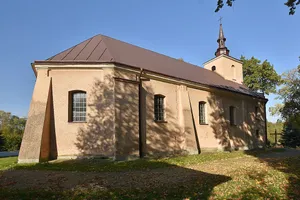 Saints Peter and Paul church in Rozbórz Okrągły