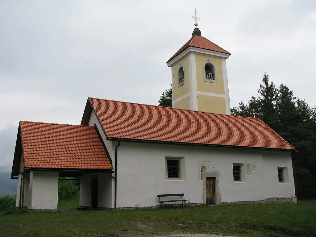 Cerkev svete Neže na Golčaju, občina Lukovica