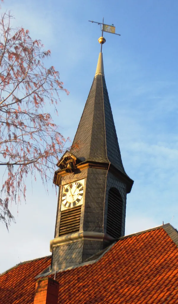Dachreiter der St.-Romanus-Kirche in Hahausen, Landkreis Goslar