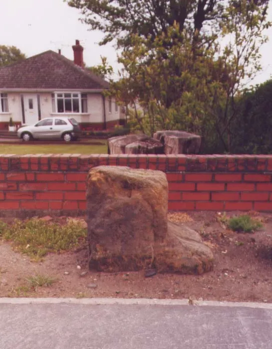 Old Milestone, on the A1174, 150m S of Woodmansey Church