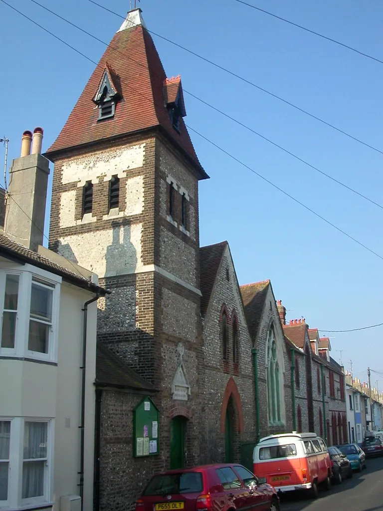 Side view of Church of the Annunciation, Brighton. Photographed on 31st March 2007.