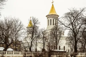 Saint George church in Ocnița