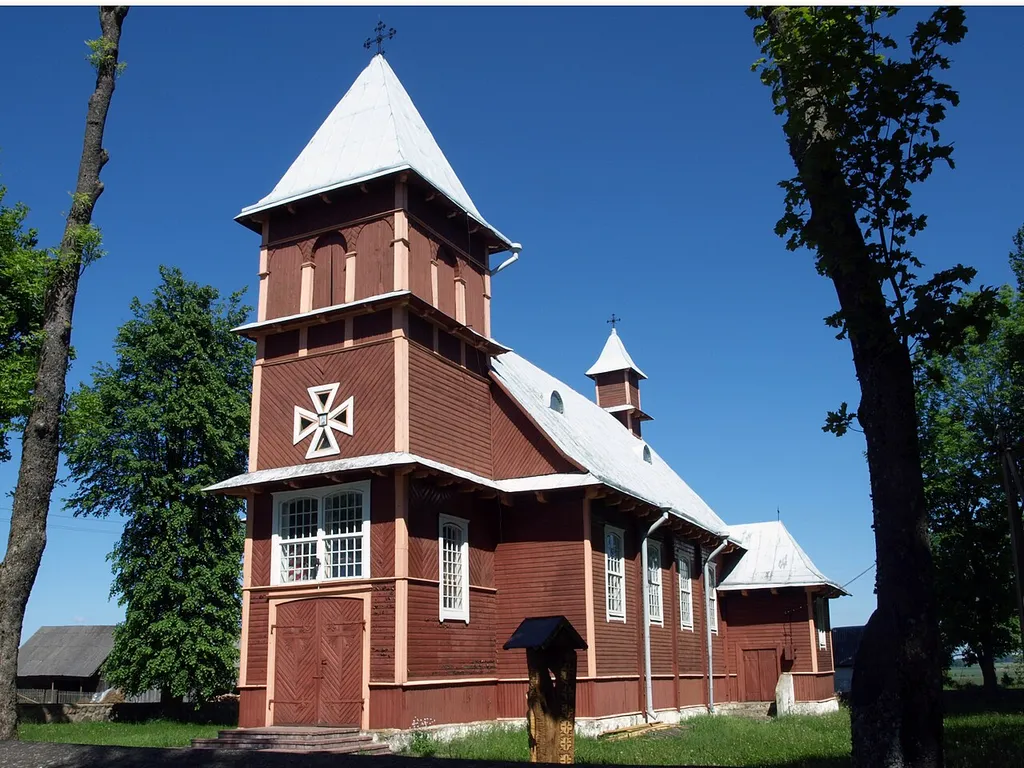 Akmenynė church, Šalčininkai district, Lithuania