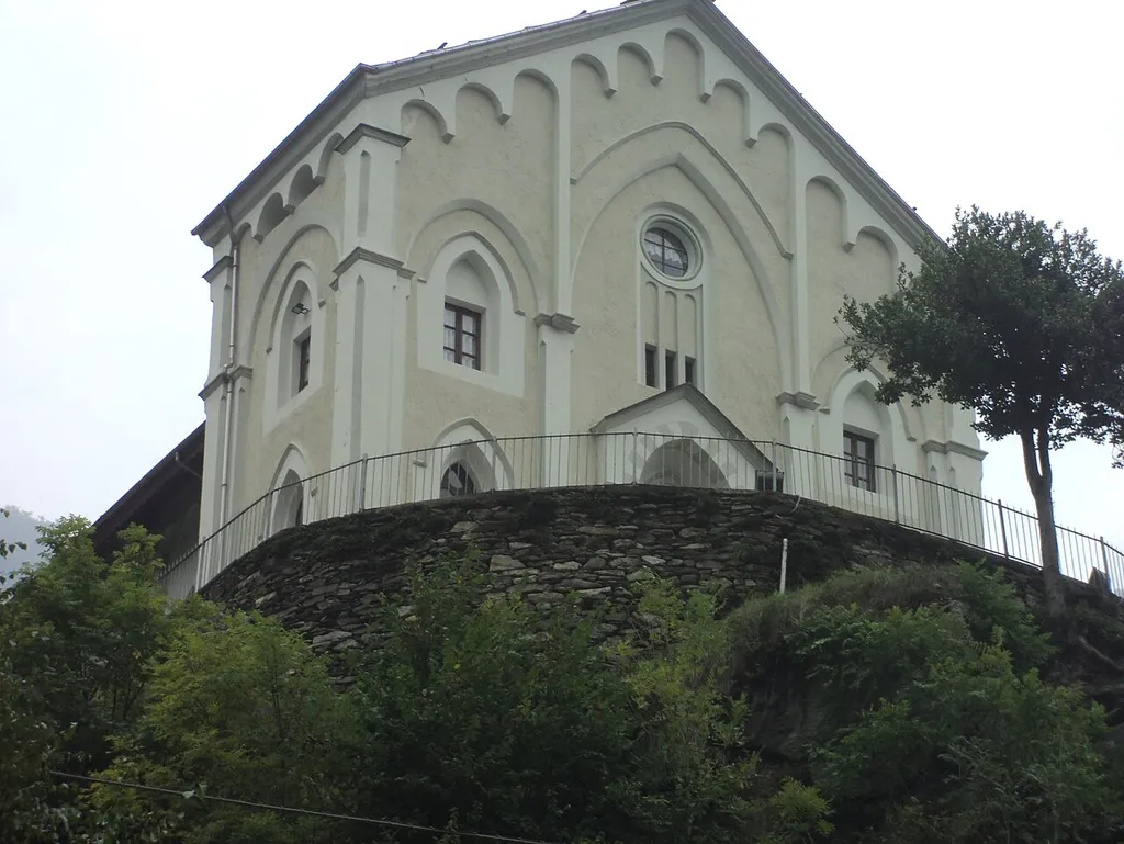 Angrogna (TO): il tempio valdese in frazione Pradeltorno