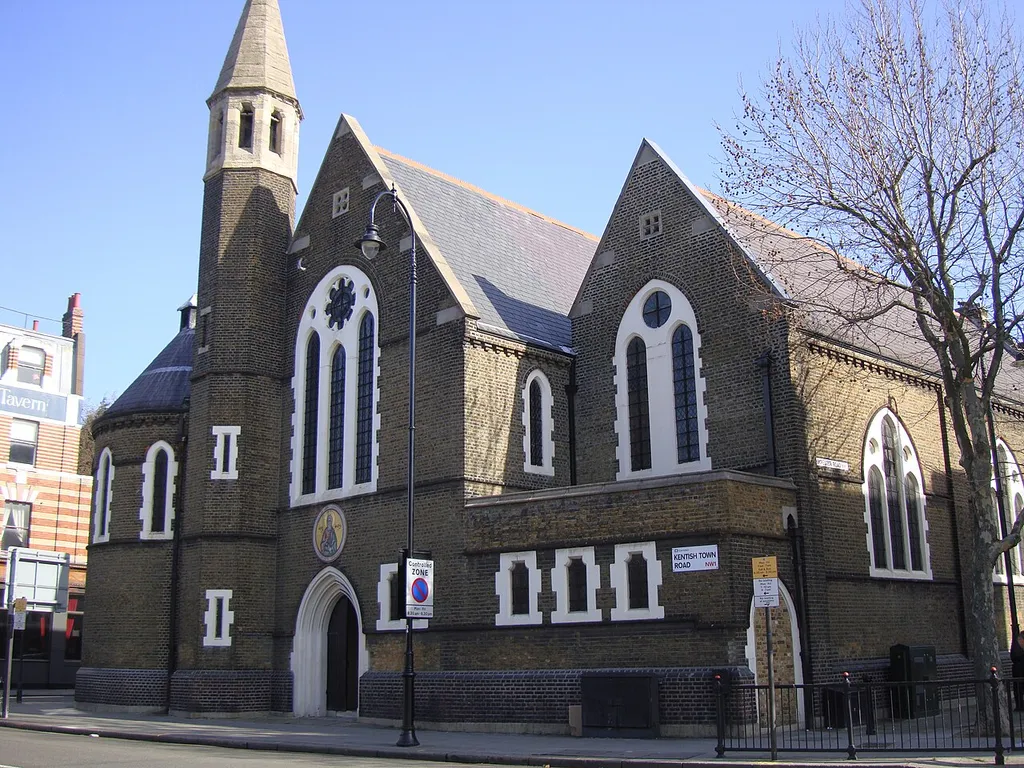 Photograph of St Andrew's Greek Orthodox Cathedral, Kentish Town, London