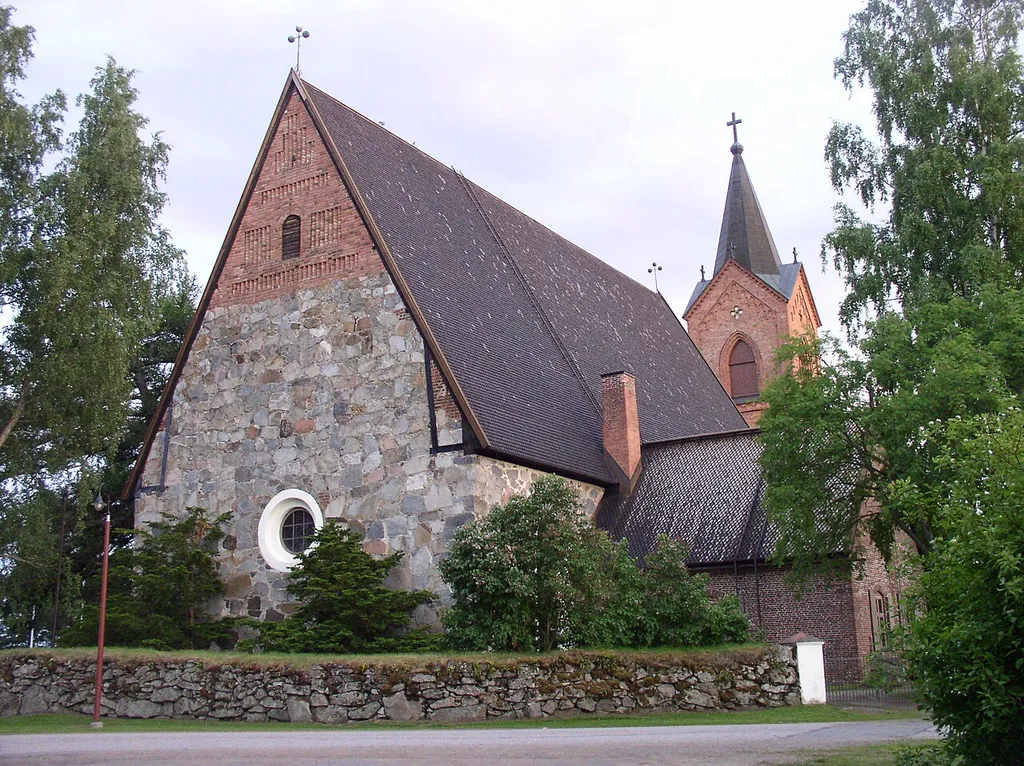 Hauho church in Hämeenlinna, Finland.