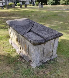 St Ethelreda's Churchyard:Chest Tomb To James Wilson 40 Metres South Of West Tower