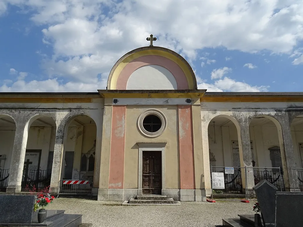 Cemetery of Fonzaso (Veneto, Italy) - Our Lady of Sorrows church
